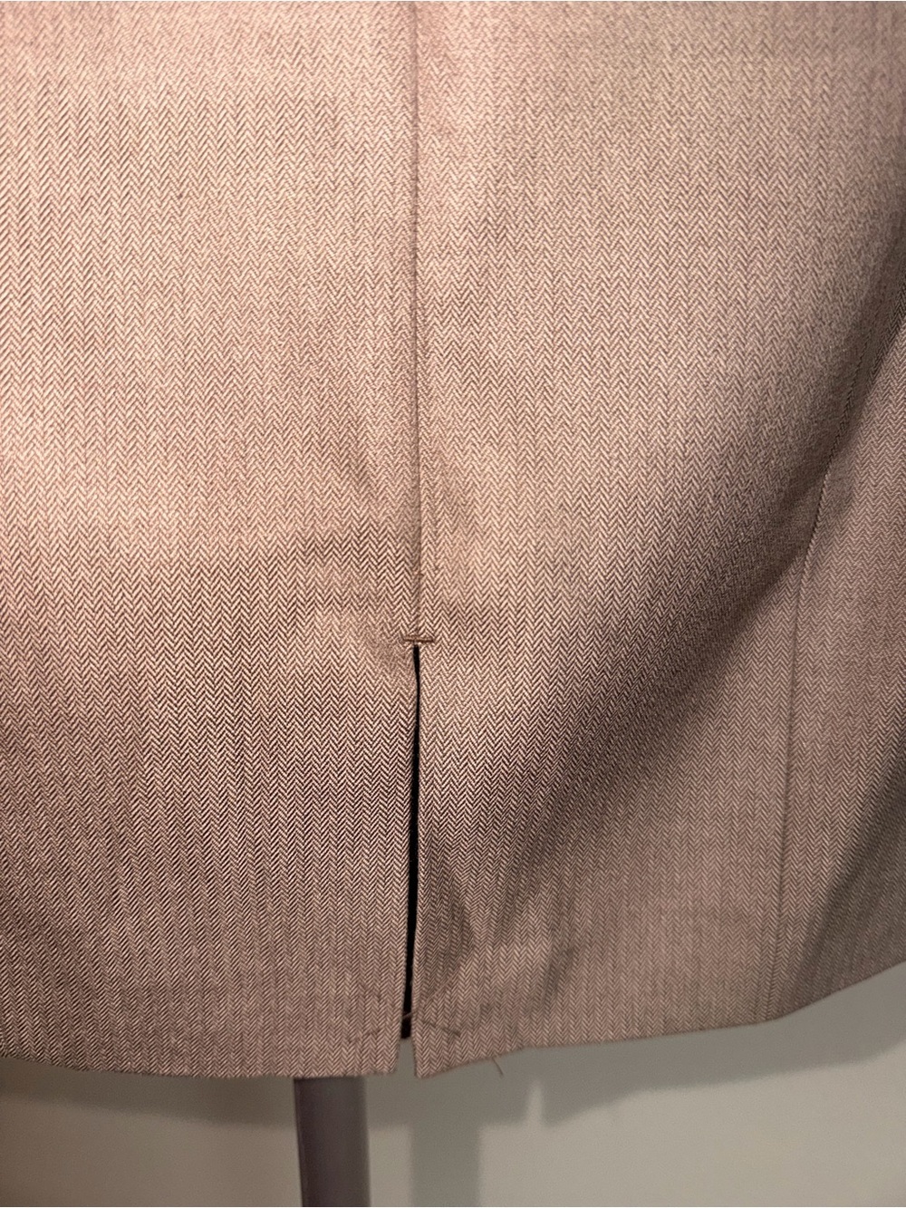 Express Brown Herringbone Pencil Skirt NWT - Picture 8 of 12